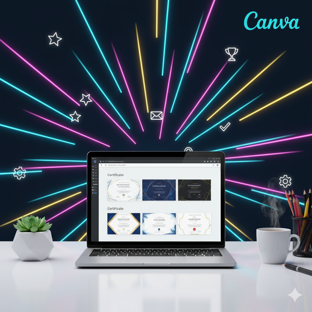 Desain Sertifikat Acara di Canva dalam 5 Menit
