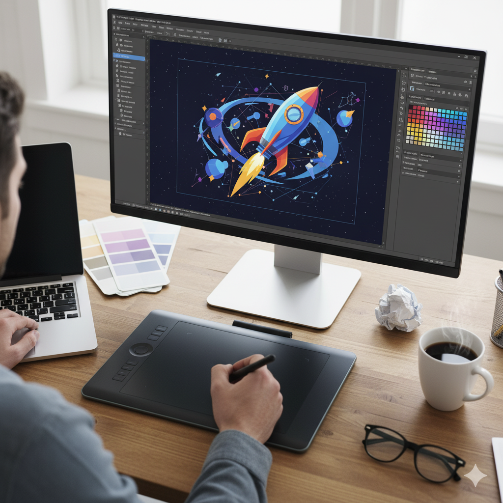 Bagaimana Membuat Desain Vektor dengan CorelDRAW