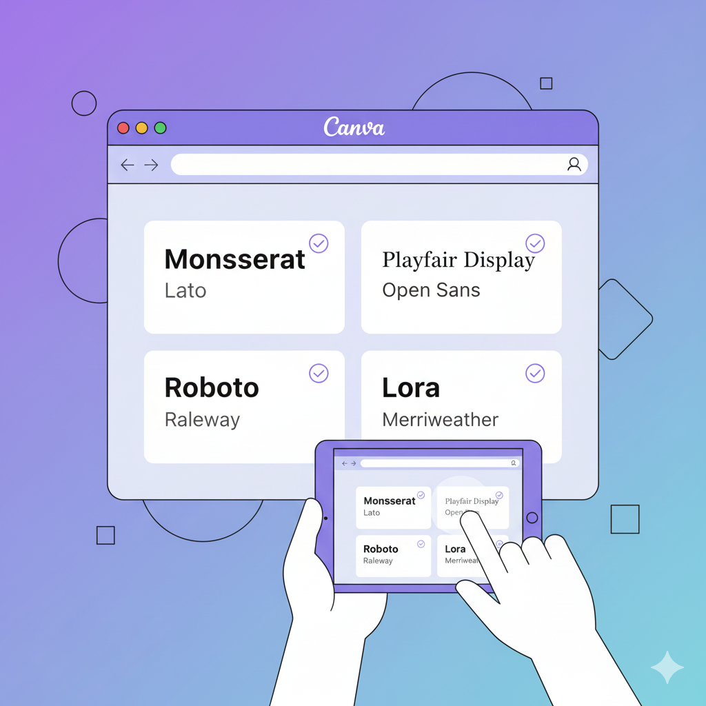 Kombinasi Font Populer di Canva yang Cocok untuk Bisnis