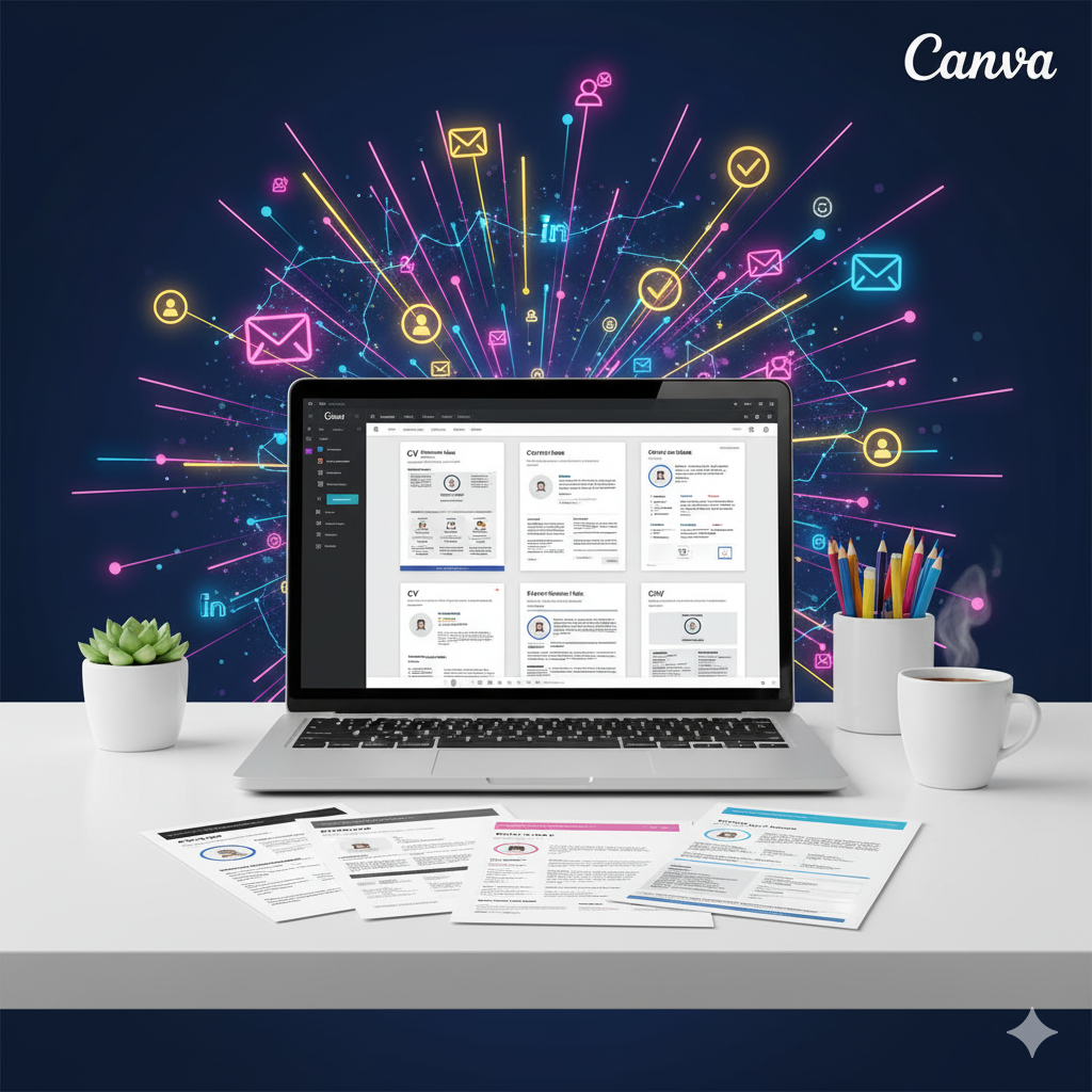Cara Mendesain CV Profesional di Canva