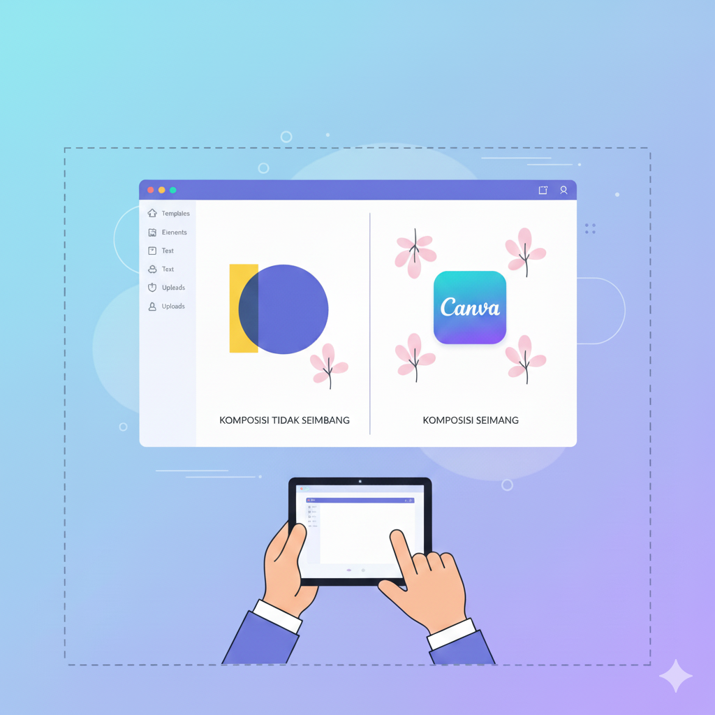 Cara Membuat Komposisi Desain yang Seimbang di Canva