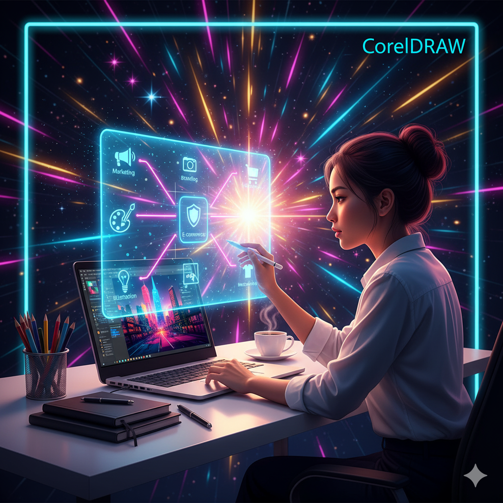 Fungsi CorelDRAW dalam Dunia Desain Grafis