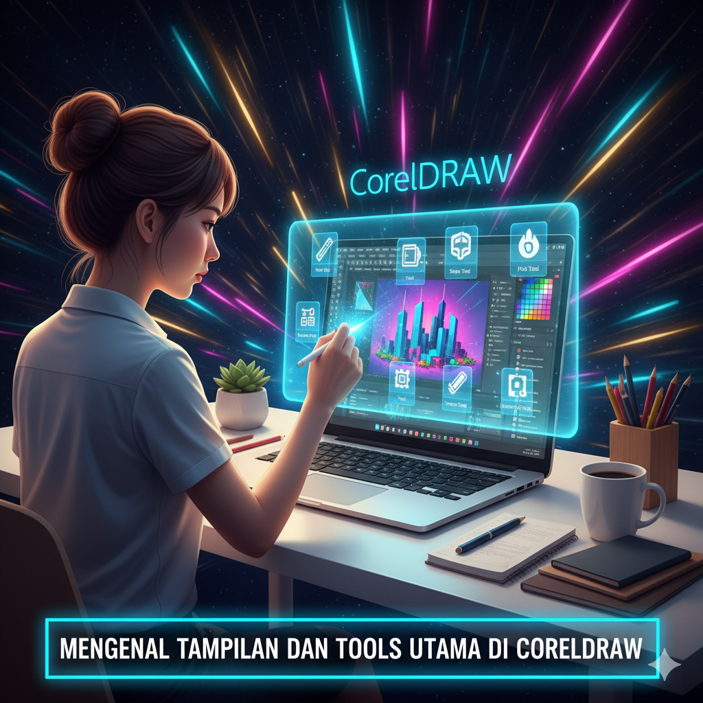 Mengenal Tampilan dan Tools Utama di CorelDRAW