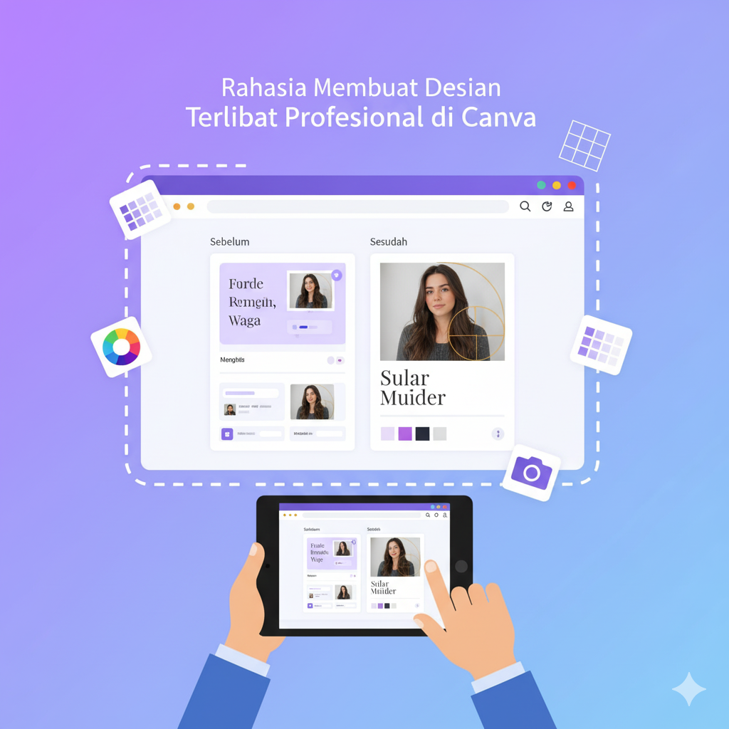 Rahasia Membuat Desain Terlihat Profesional di Canva