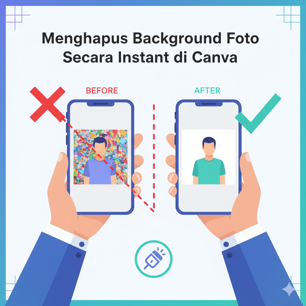 Menghapus Background Foto Secara Instan di Canva