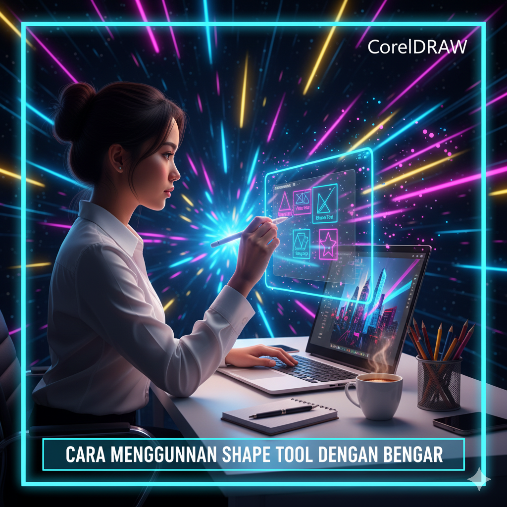 Cara Menggunakan Shape Tool dengan Benar