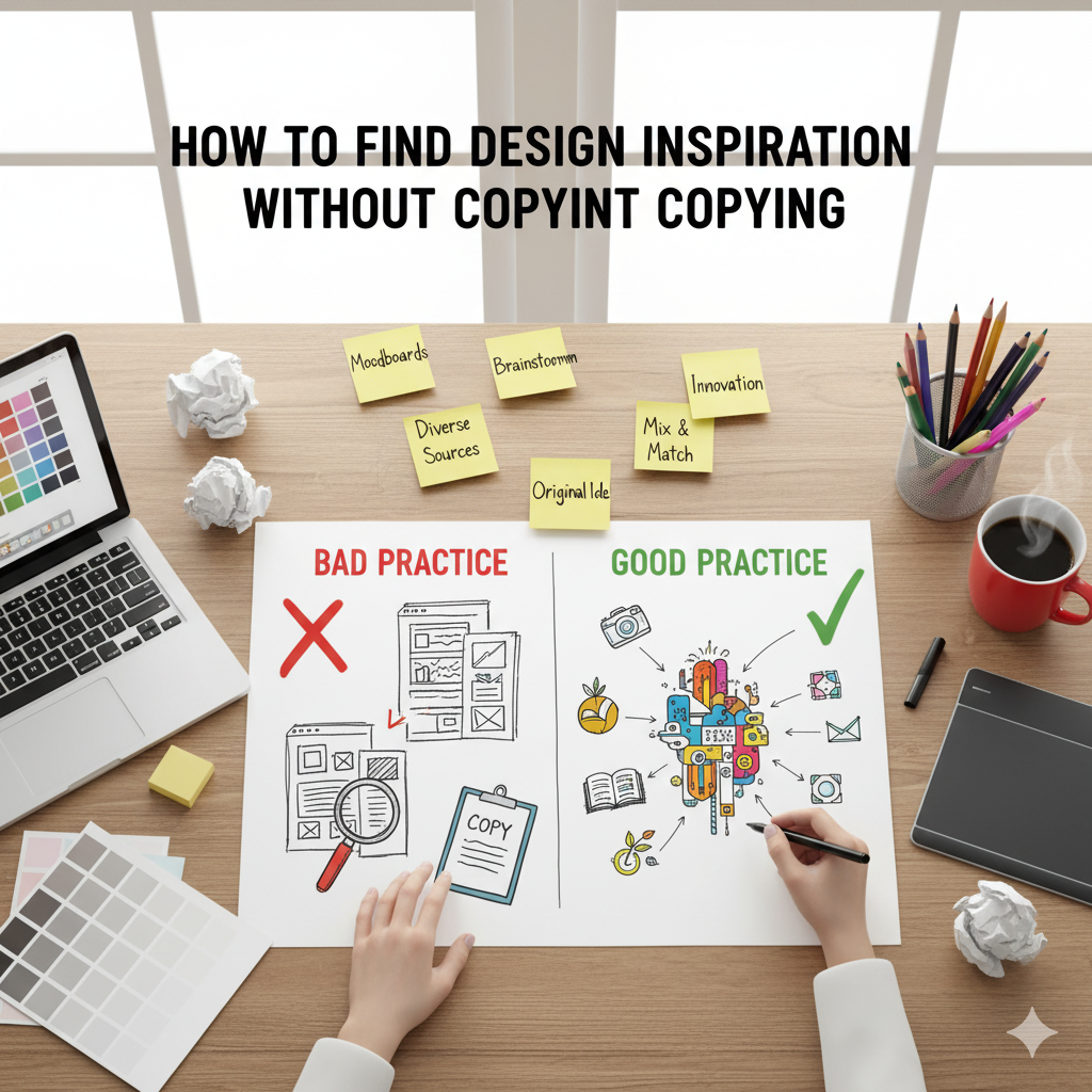 Bagaimana Mencari Inspirasi Desain Tanpa Meniru