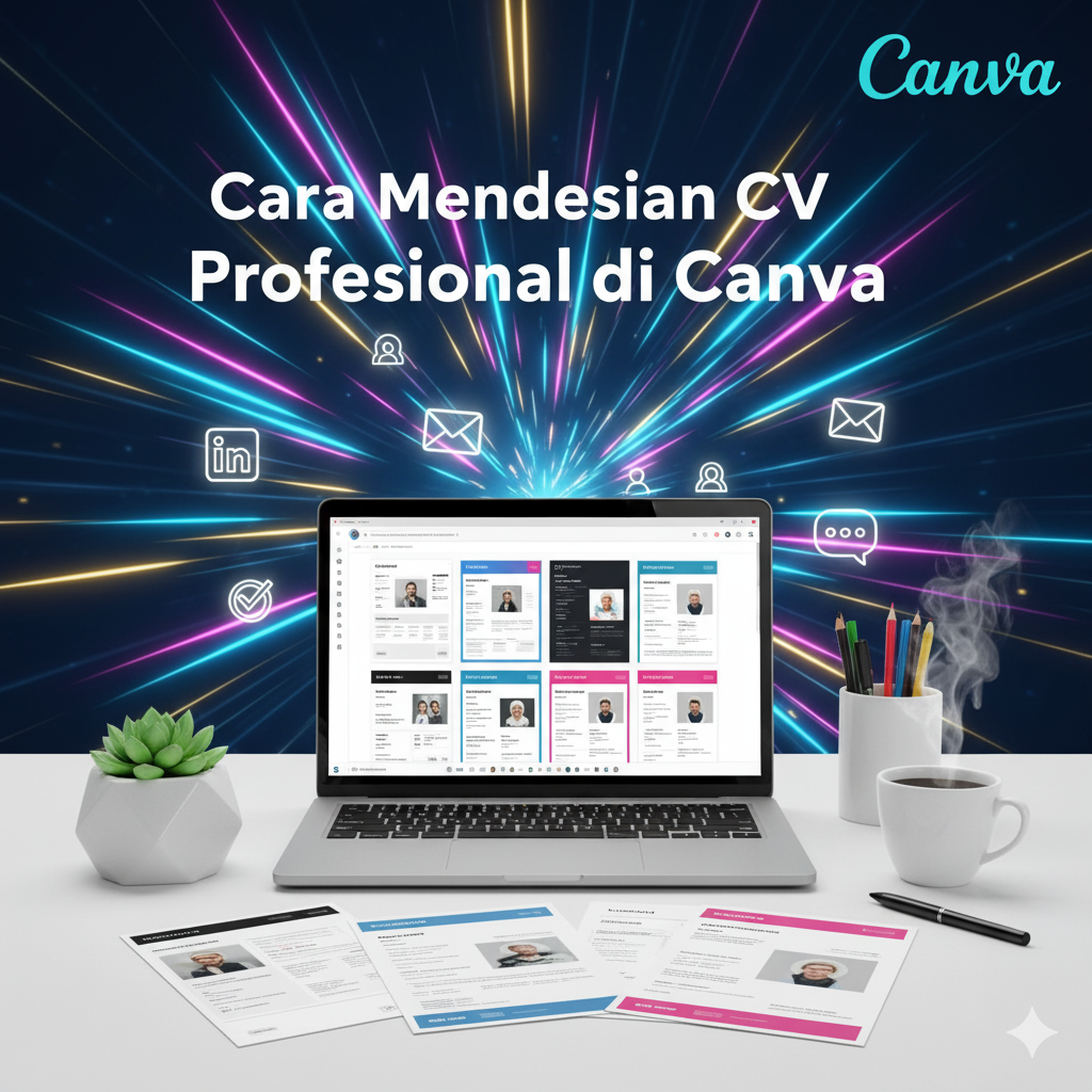 Cara Mendesain CV Profesional di Canva