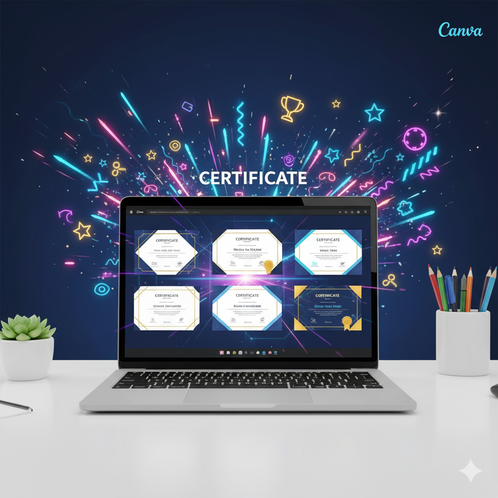 Desain Sertifikat Acara di Canva dalam 5 Menit