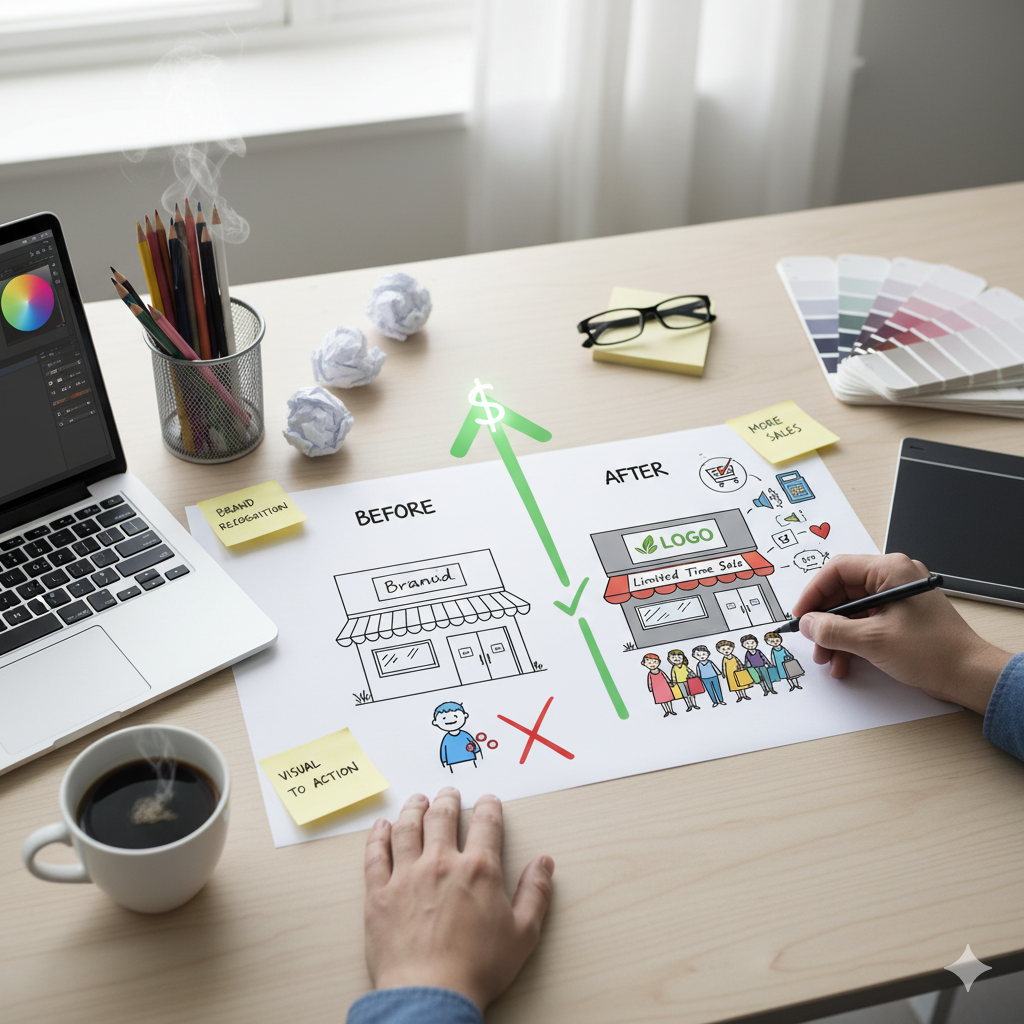 Cara Desain Grafis Membantu Meningkatkan Penjualan