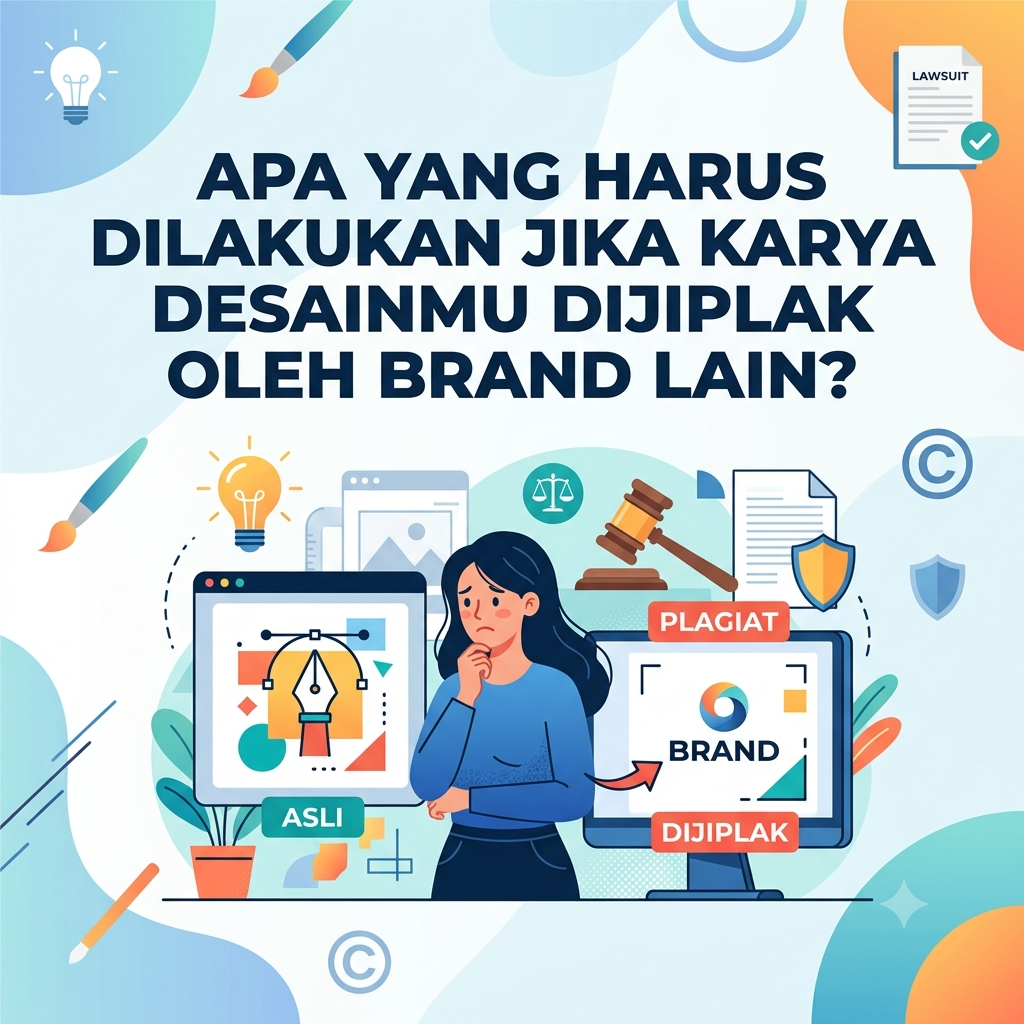 Yang Harus Dilakukan Jika Karya Desainmu Dijiplak