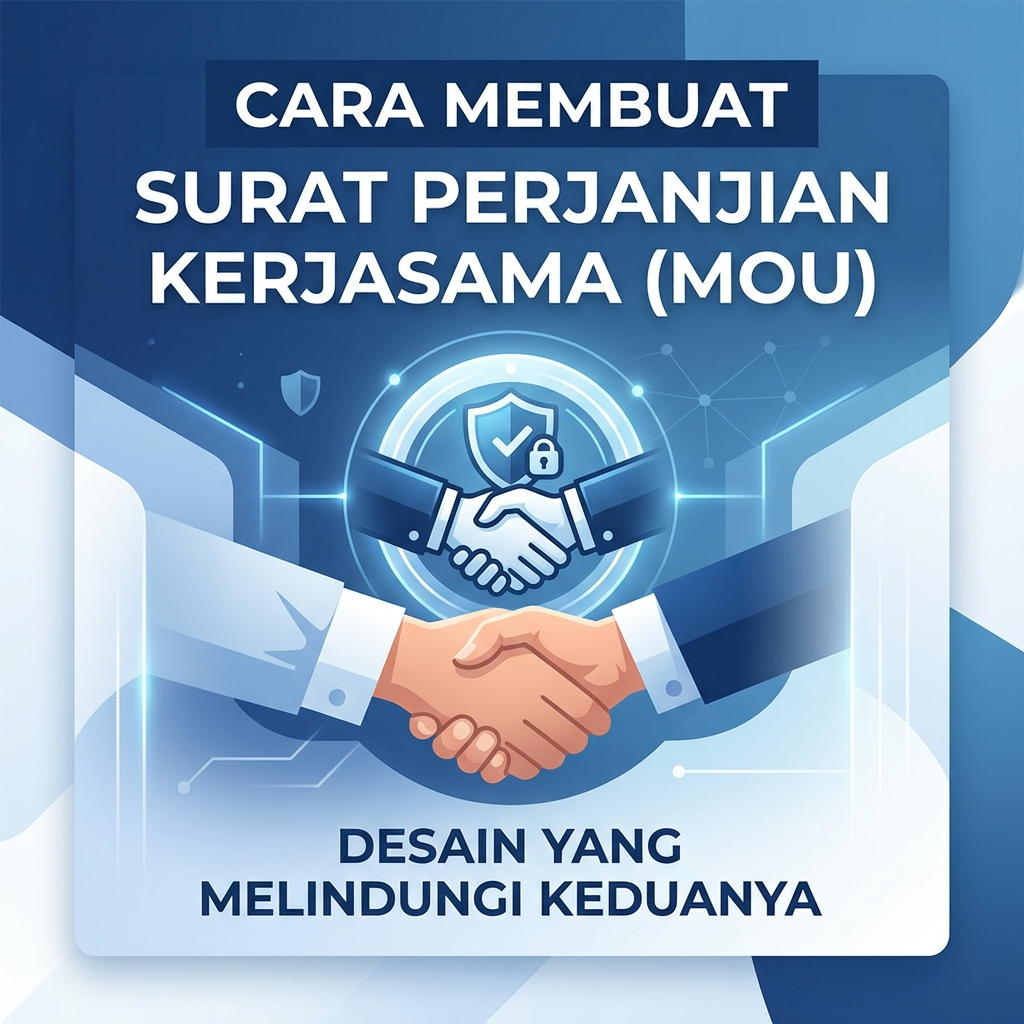 Surat Perjanjian Kerjasama (MOU) Desain yang Melindungi