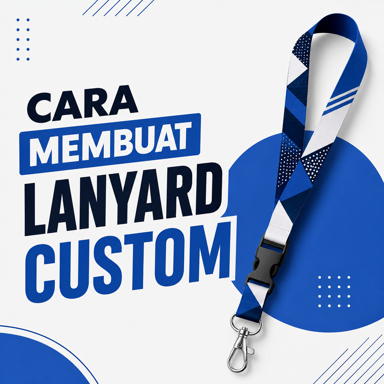 Cara Membuat Lanyard Custom