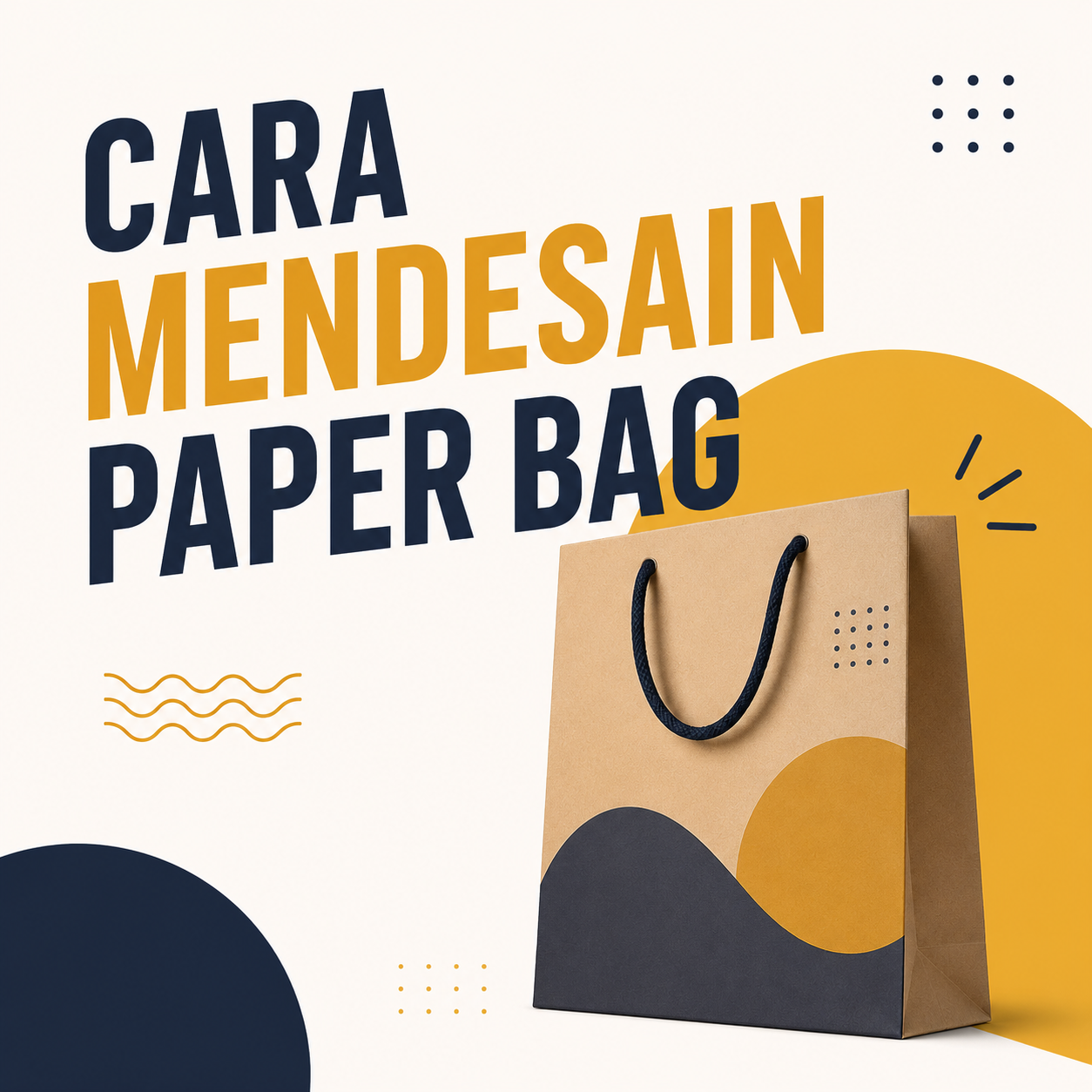 Cara Mendesain Paper Bag