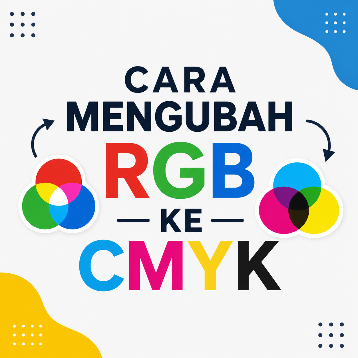 Cara Mengubah RGB ke CMYK
