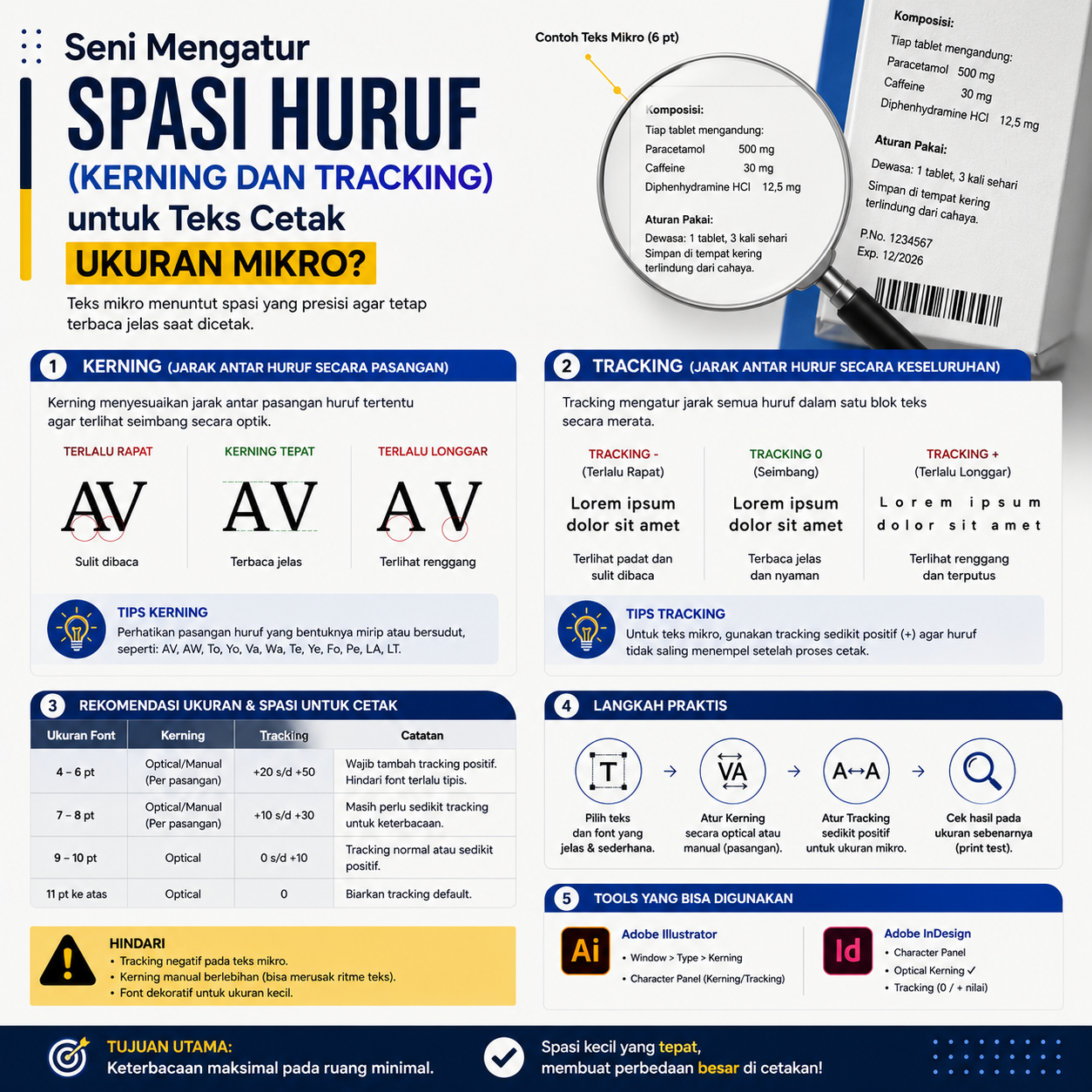 Seni Mengatur Spasi Huruf