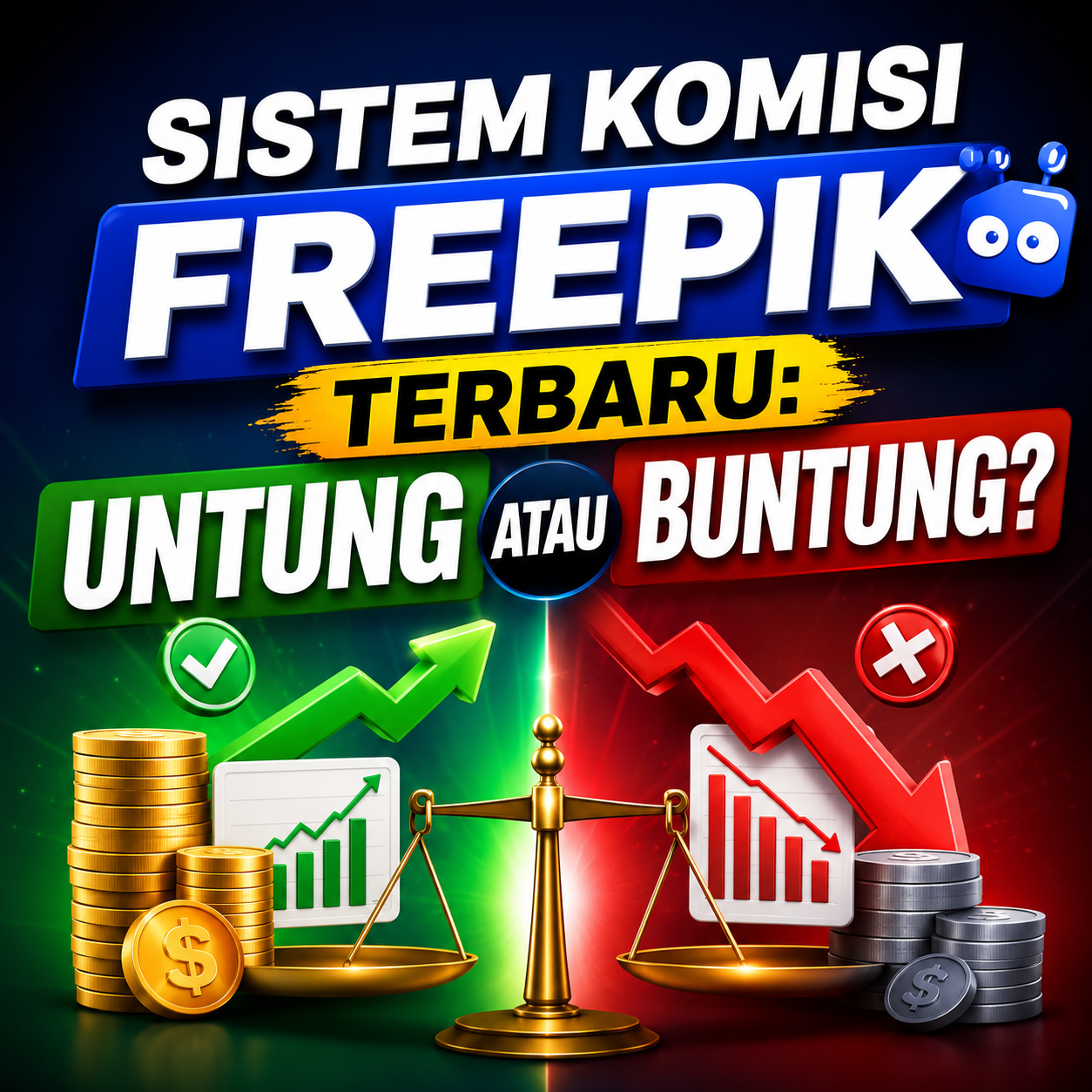 Sistem Komisi Freepik Terbaru: Untung atau Buntung?