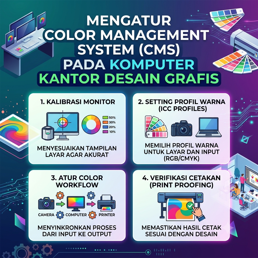 Mengatur Color Management System (CMS)