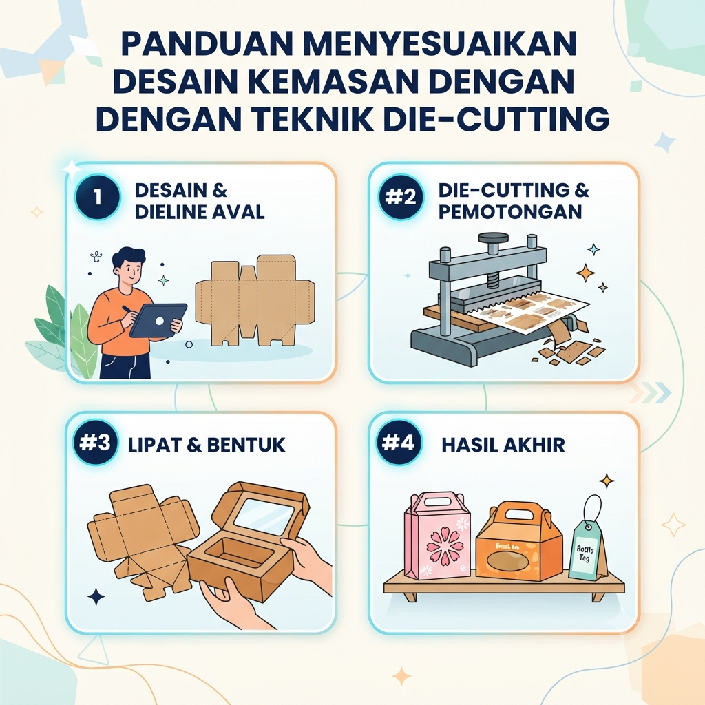 Panduan Menyesuaikan Desain Kemasan dengan Teknik
