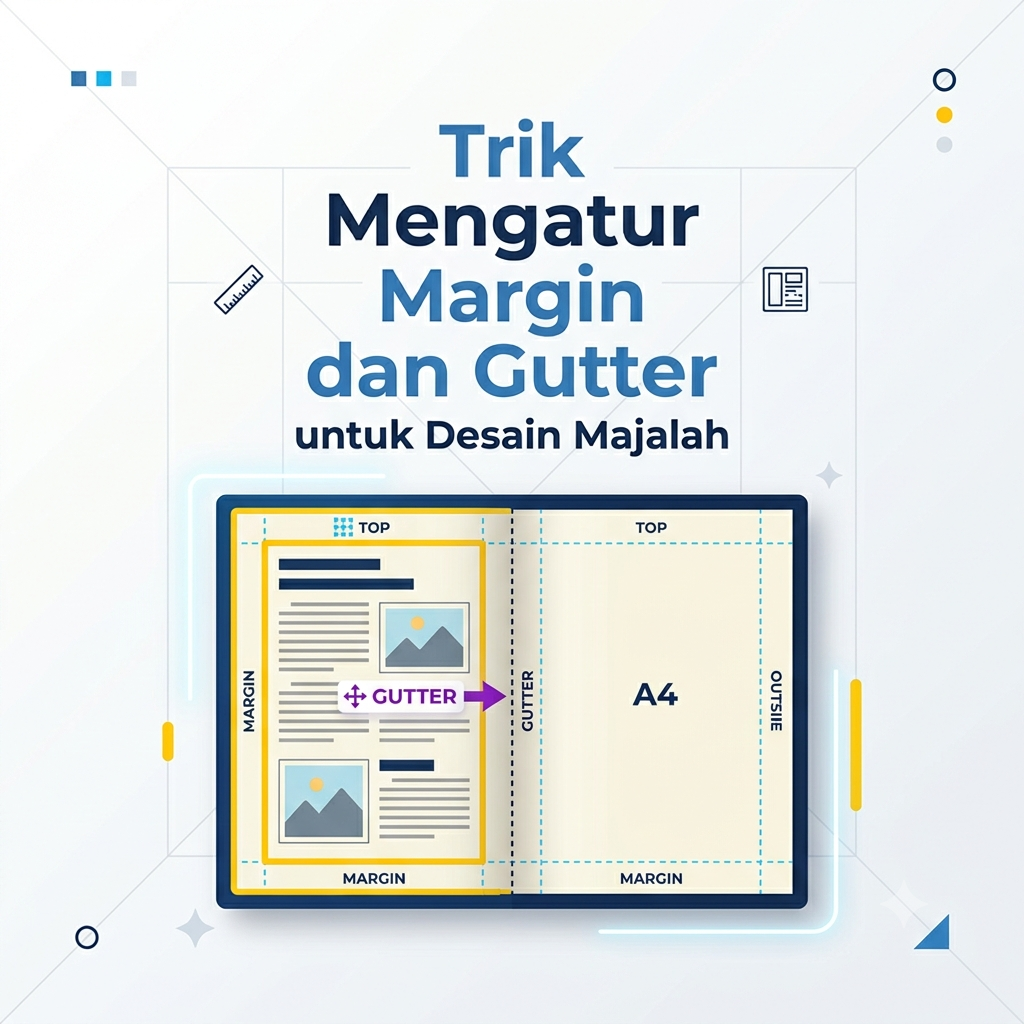 Trik Mengatur Margin dan Gutter untuk Desain Majalah