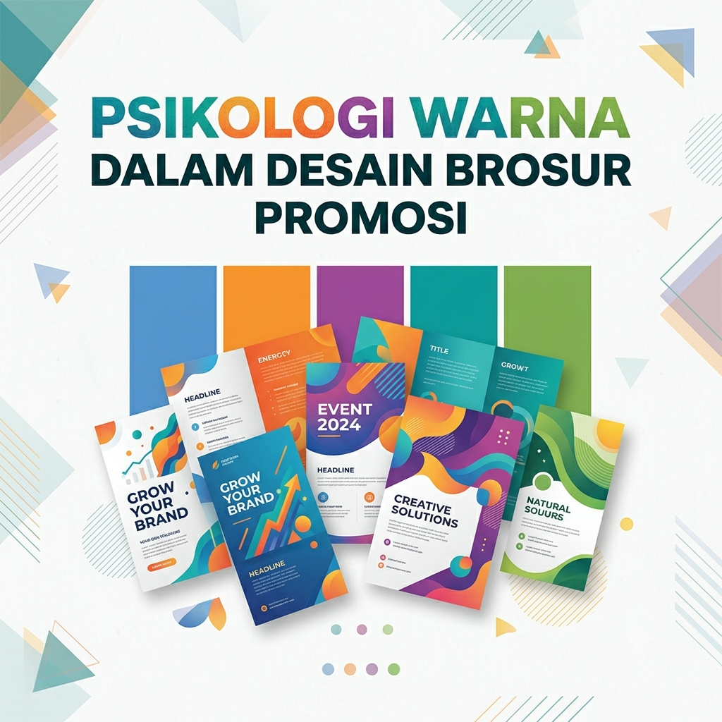 Psikologi Warna dalam Desain Brosur Promosi