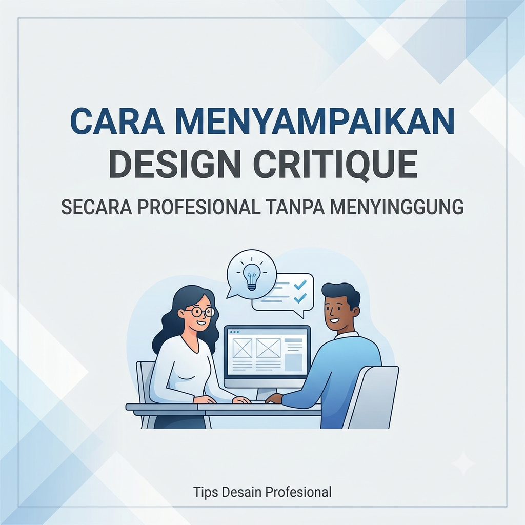 Cara Menyampaikan Design Critique Secara Profesional