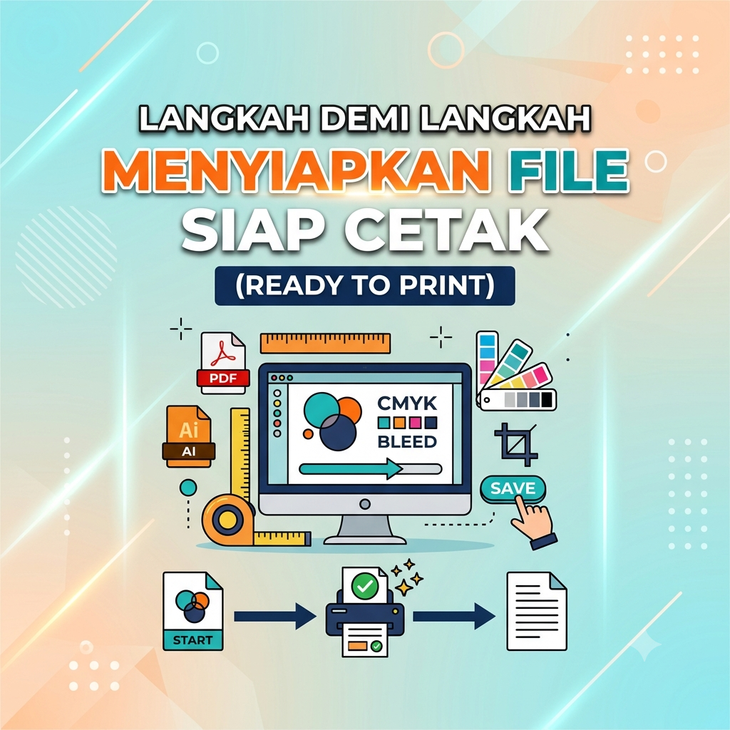 Langkah Demi Langkah Menyiapkan File Siap Cetak
