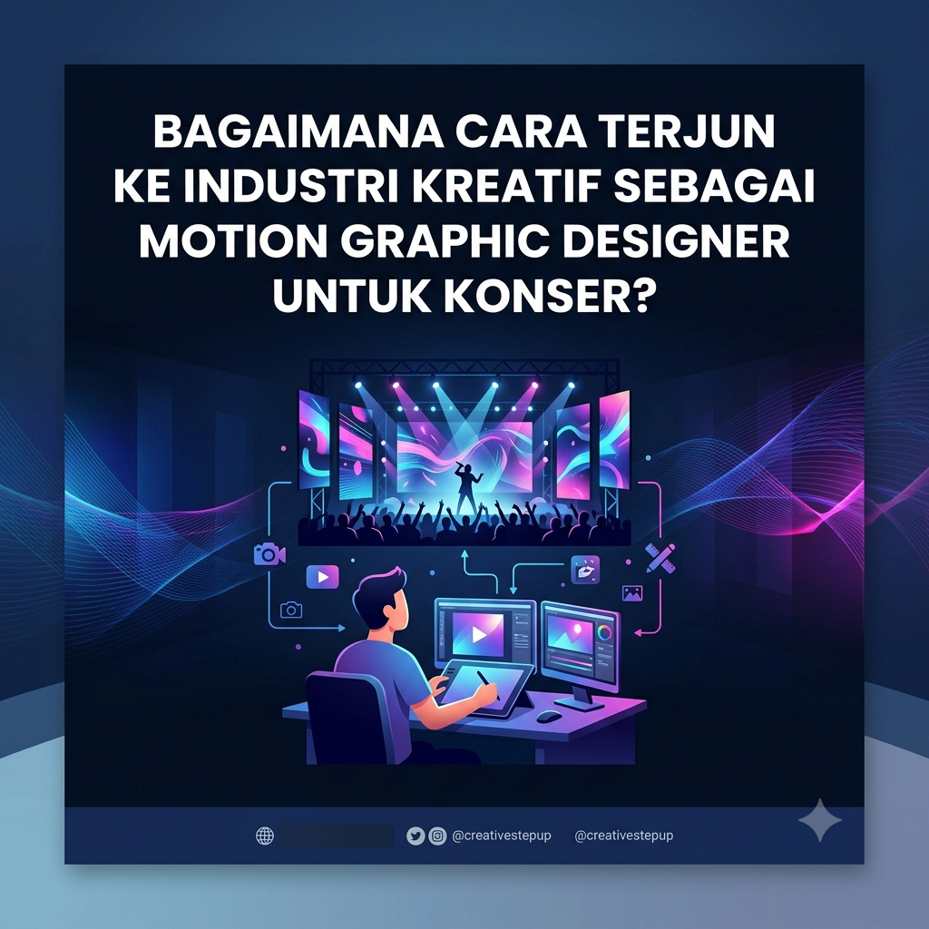 Bagaimana Cara Terjun ke Industri Kreatif Sebagai Motion Graphic