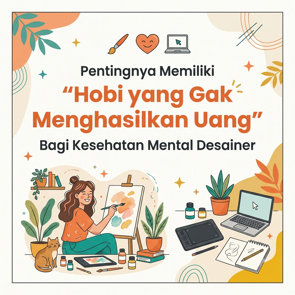 Menghasilkan Uang” Bagi Kesehatan Mental Desainer