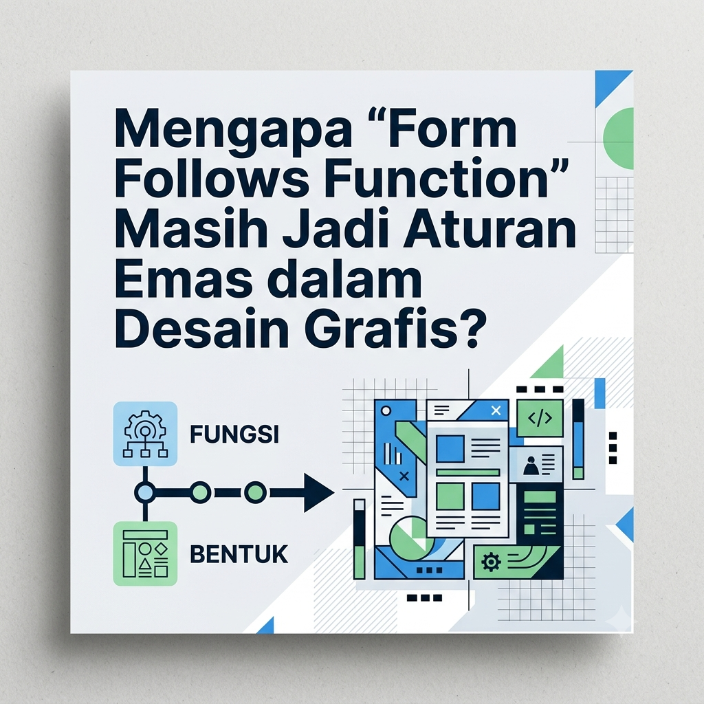 “Form Follows Function” Masih Jadi Aturan dalam Desain Grafis?