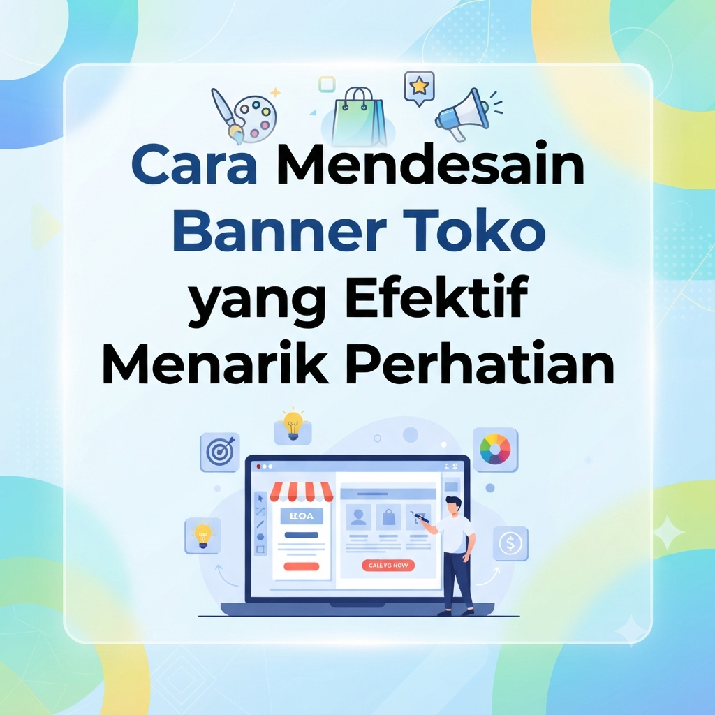 Cara Mendesain Banner Toko yang Efektif
