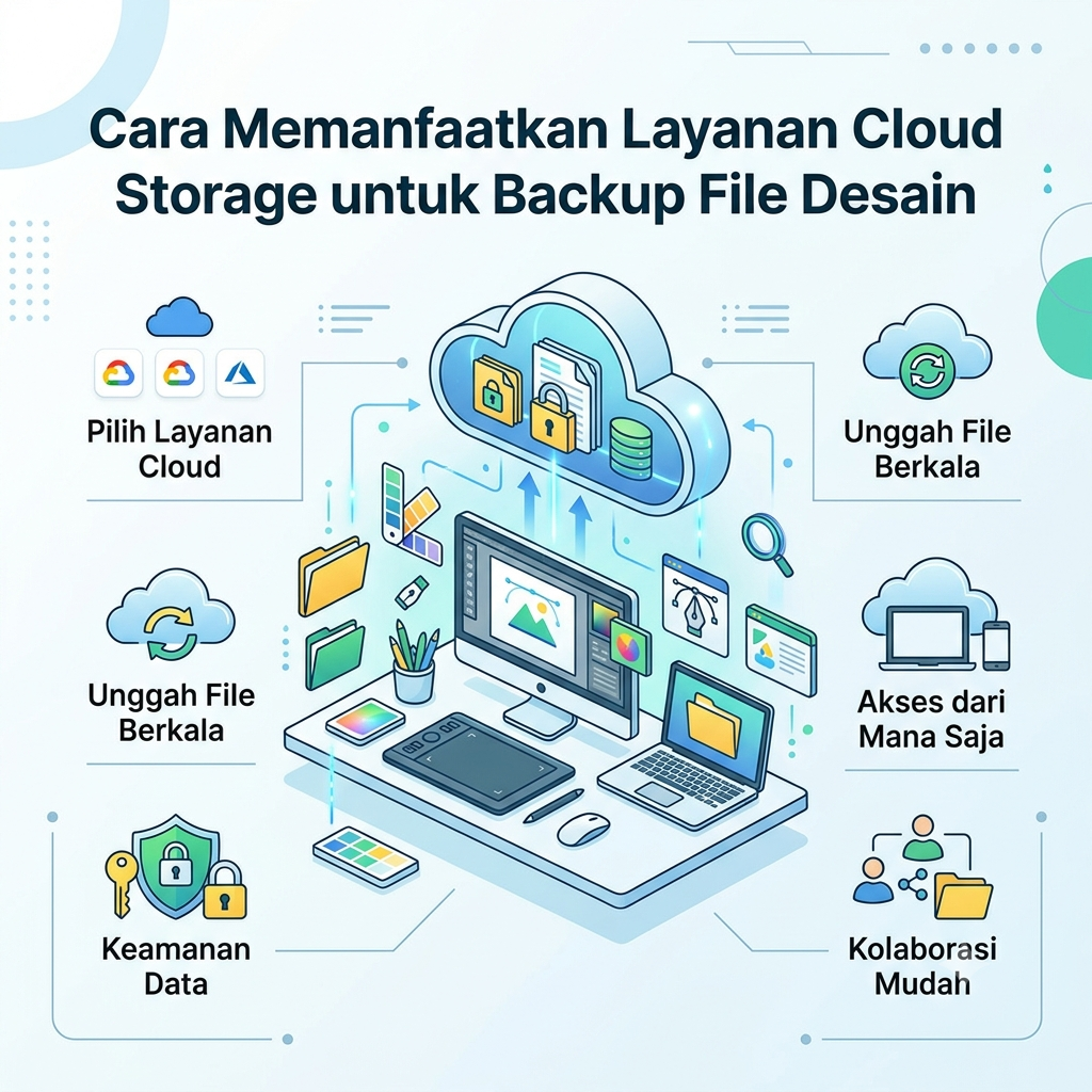 Memanfaatkan Layanan Cloud Storage untuk Backup File Desain