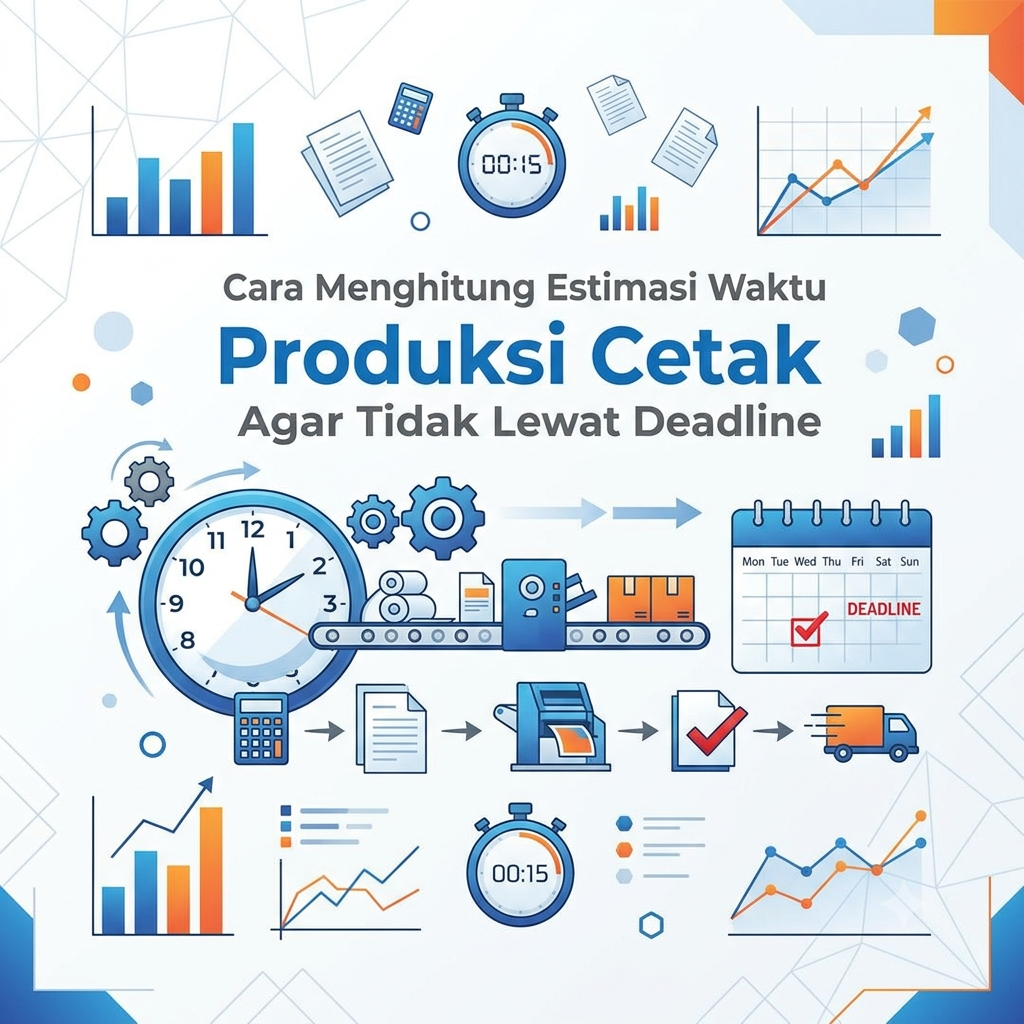 Cara Menghitung Estimasi Waktu Produksi Cetak