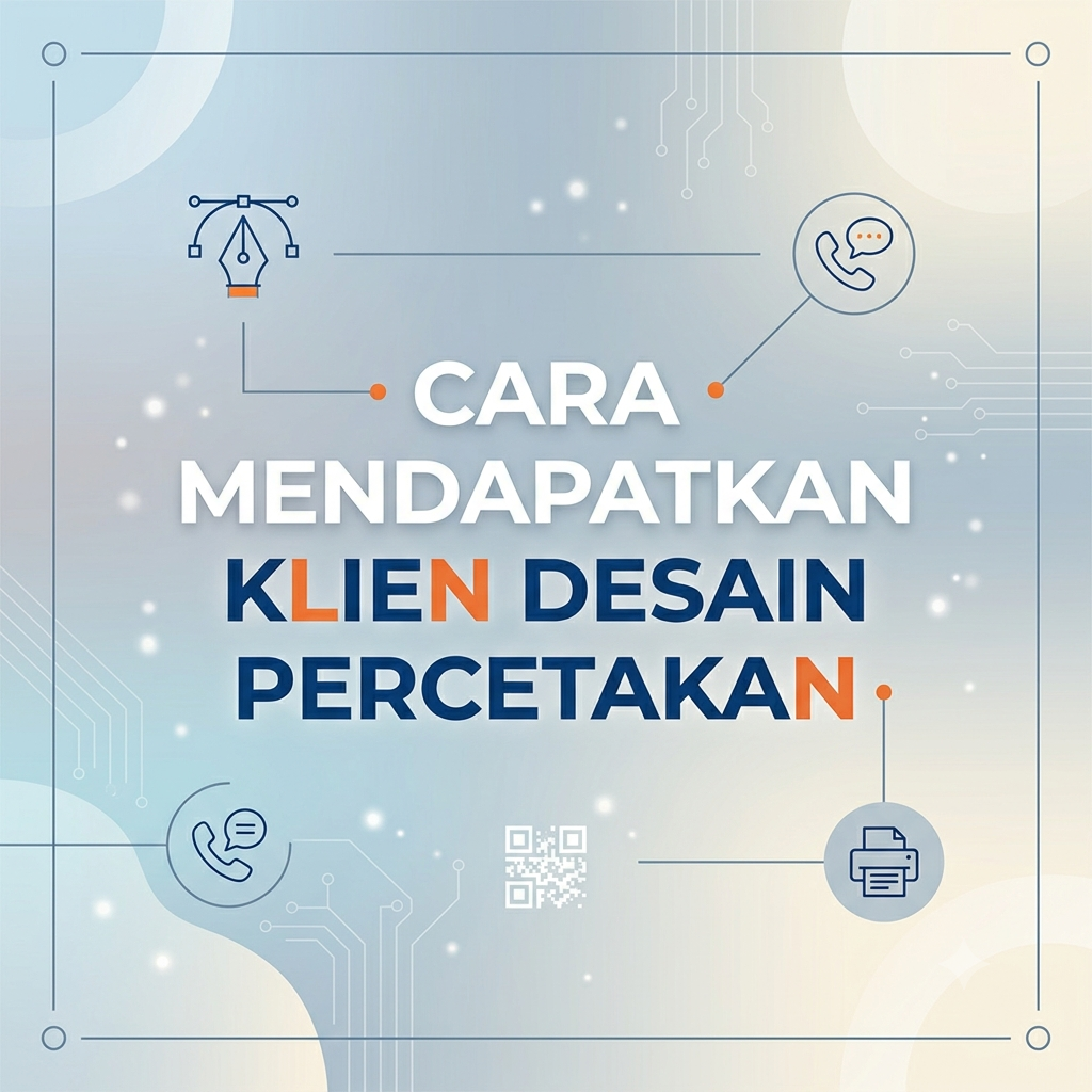 Cara Mendapatkan Klien Desain Percetakan