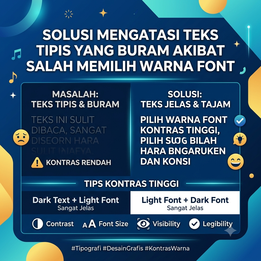 Solusi Mengatasi Teks Tipis yang Buram Akibat