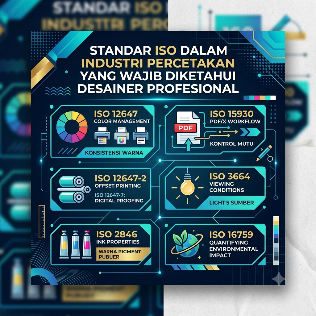 Standar ISO dalam Industri Percetakan yang Wajib Diketahui