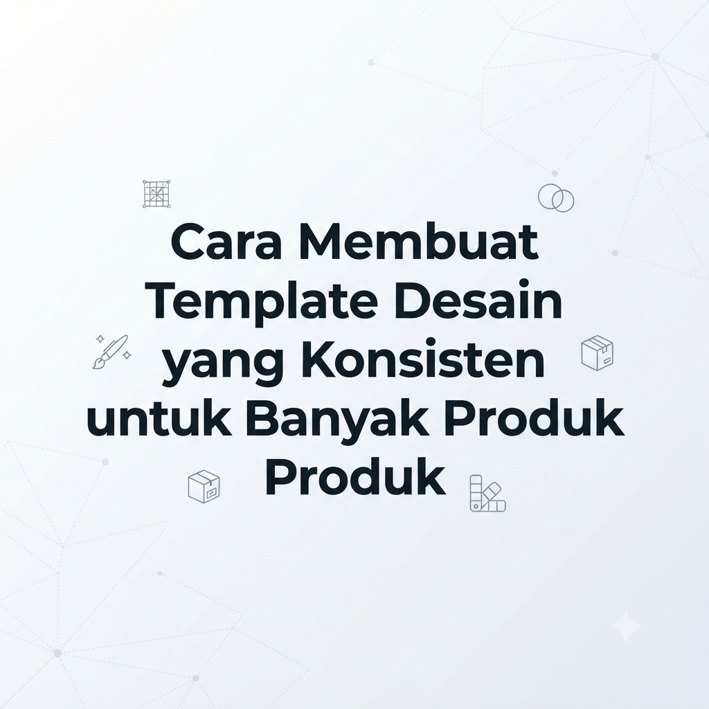 Cara Membuat Template Desain yang Konsisten