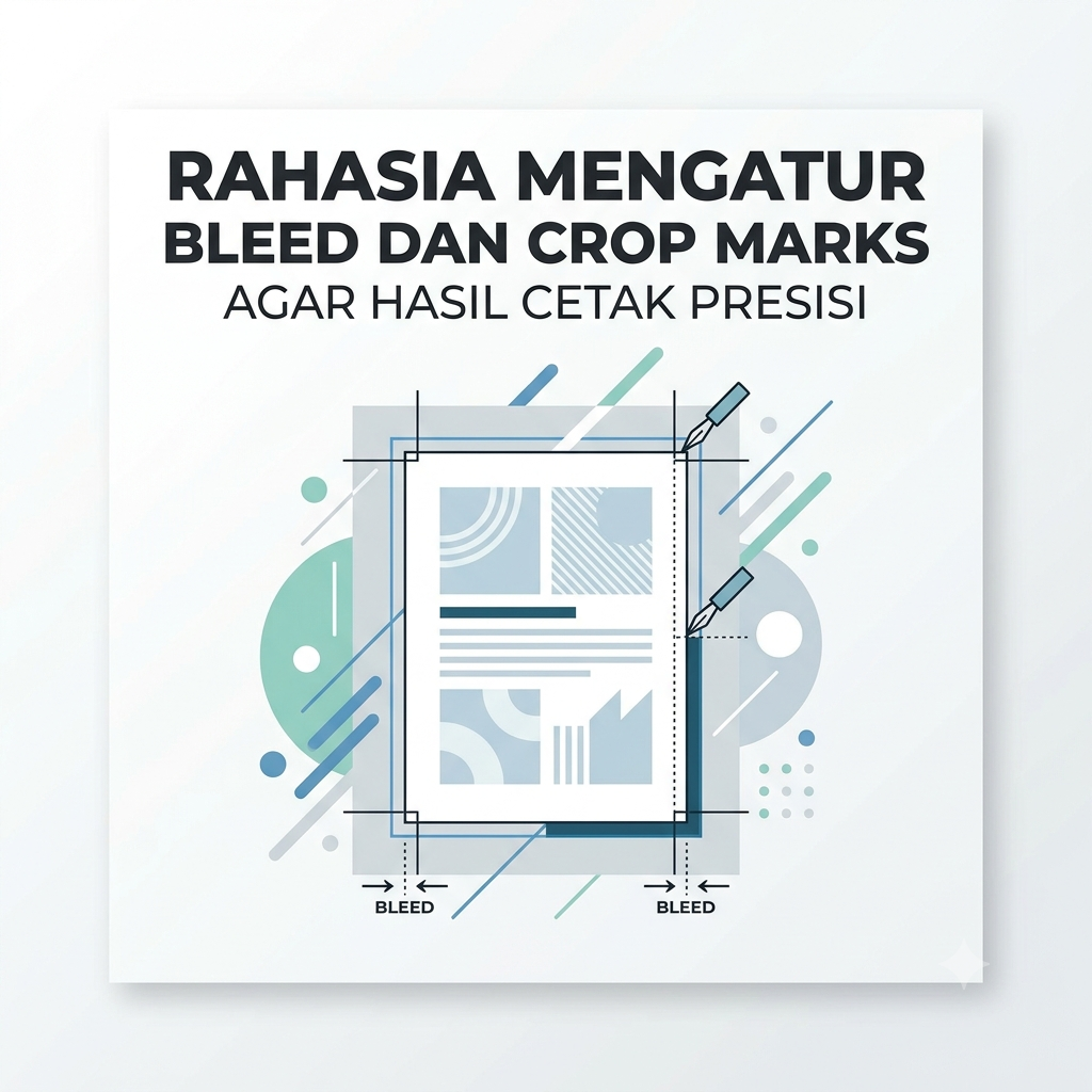 Rahasia Mengatur Bleed dan Crop Marks Agar Hasil Cetak Presisi