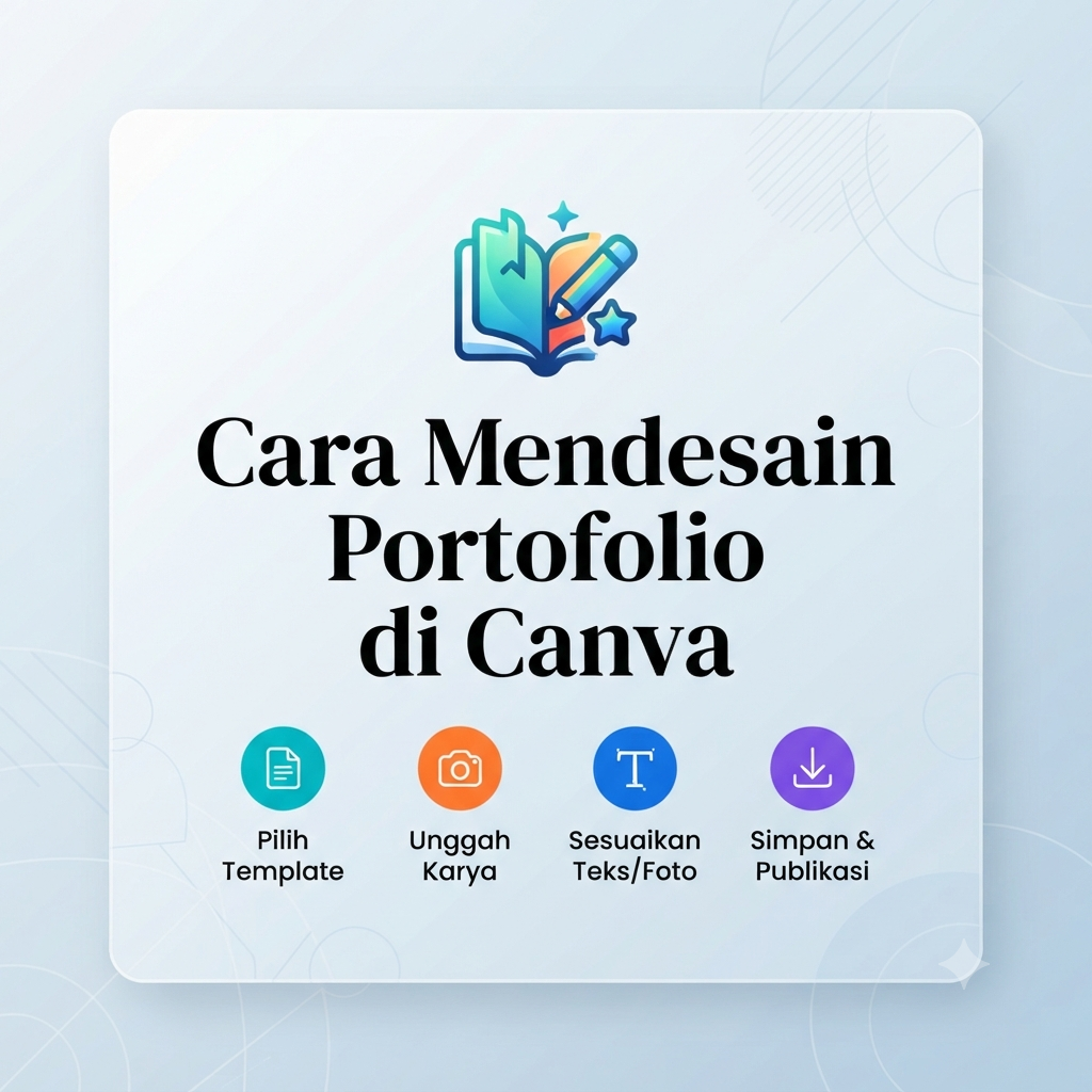 Cara Mendesain Portofolio di Canva