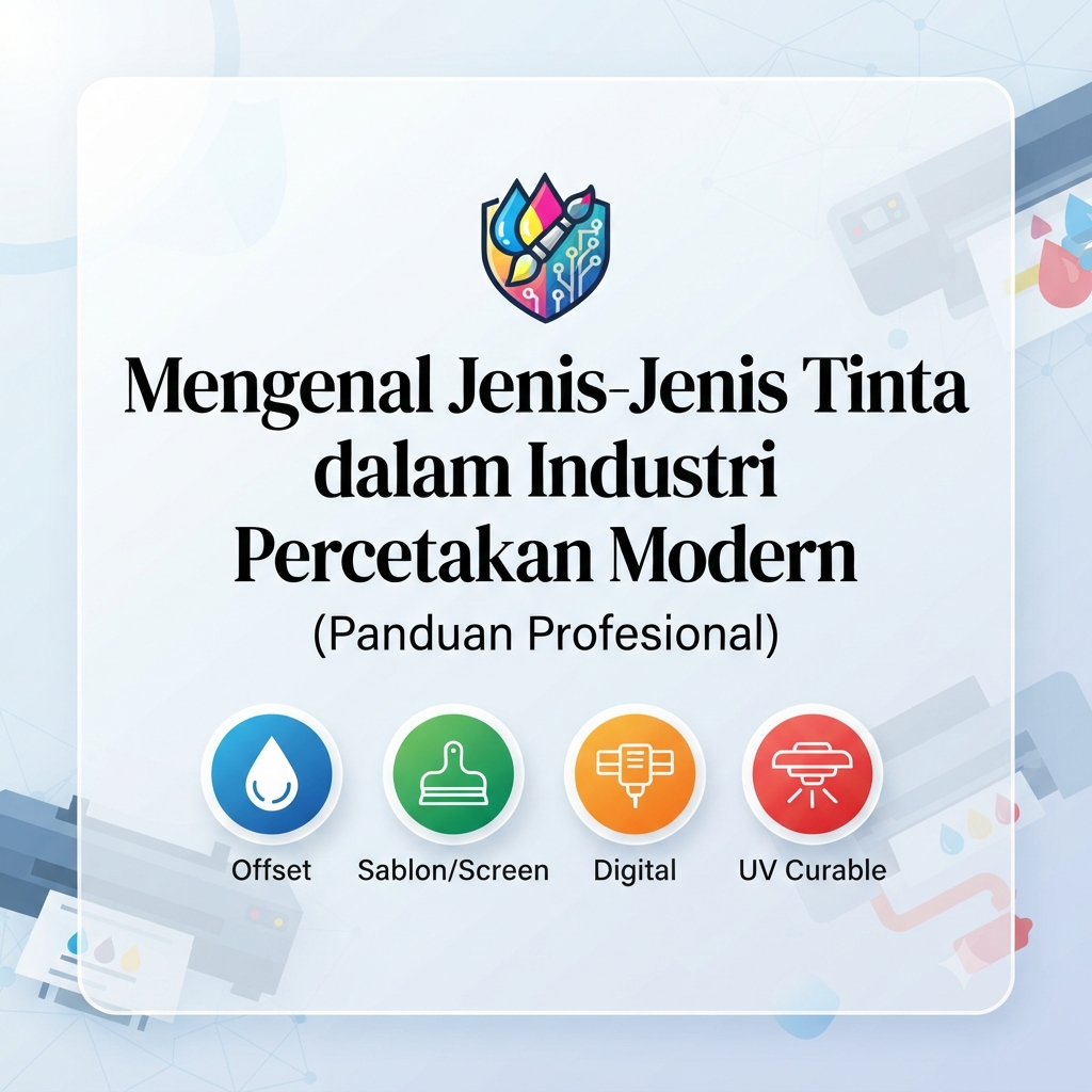 Mengenal Jenis-Jenis Tinta dalam Industri Percetakan Modern