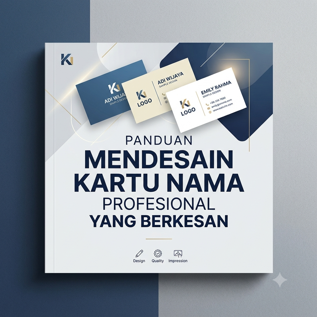 Panduan Mendesain Kartu Nama Profesional yang Berkesan