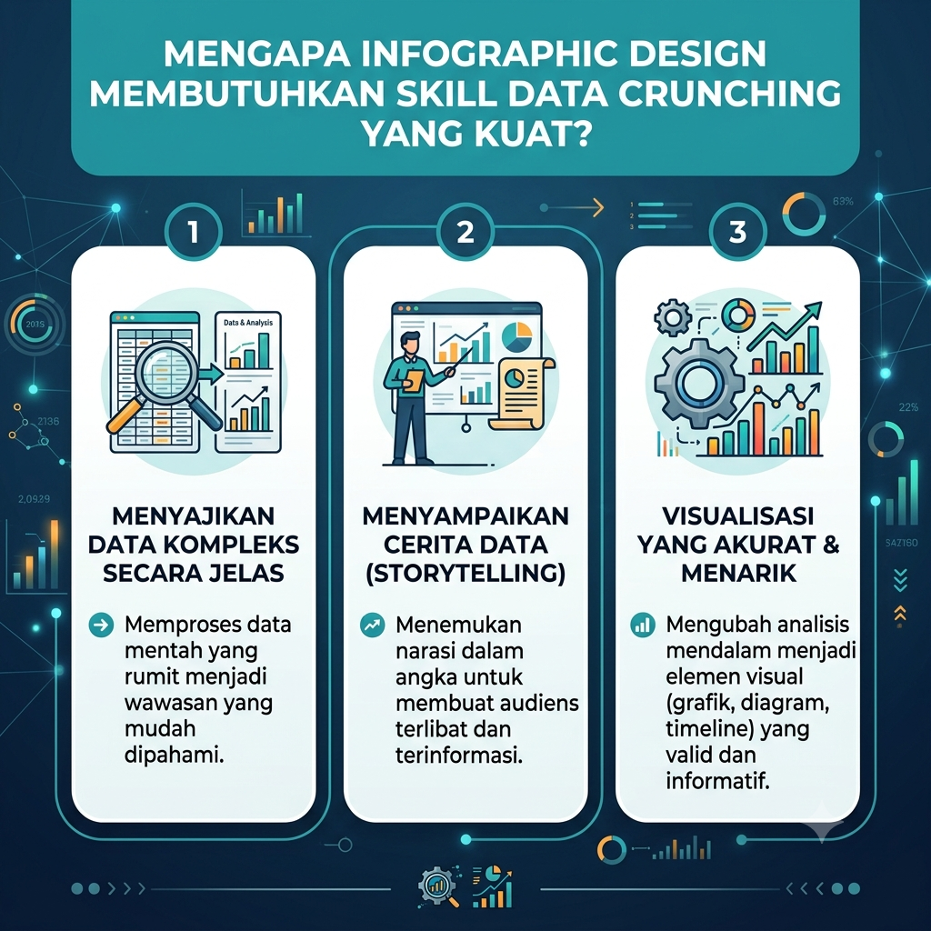 Mengapa Infographic Design Membutuhkan Skill Data Crunching yang Kuat?