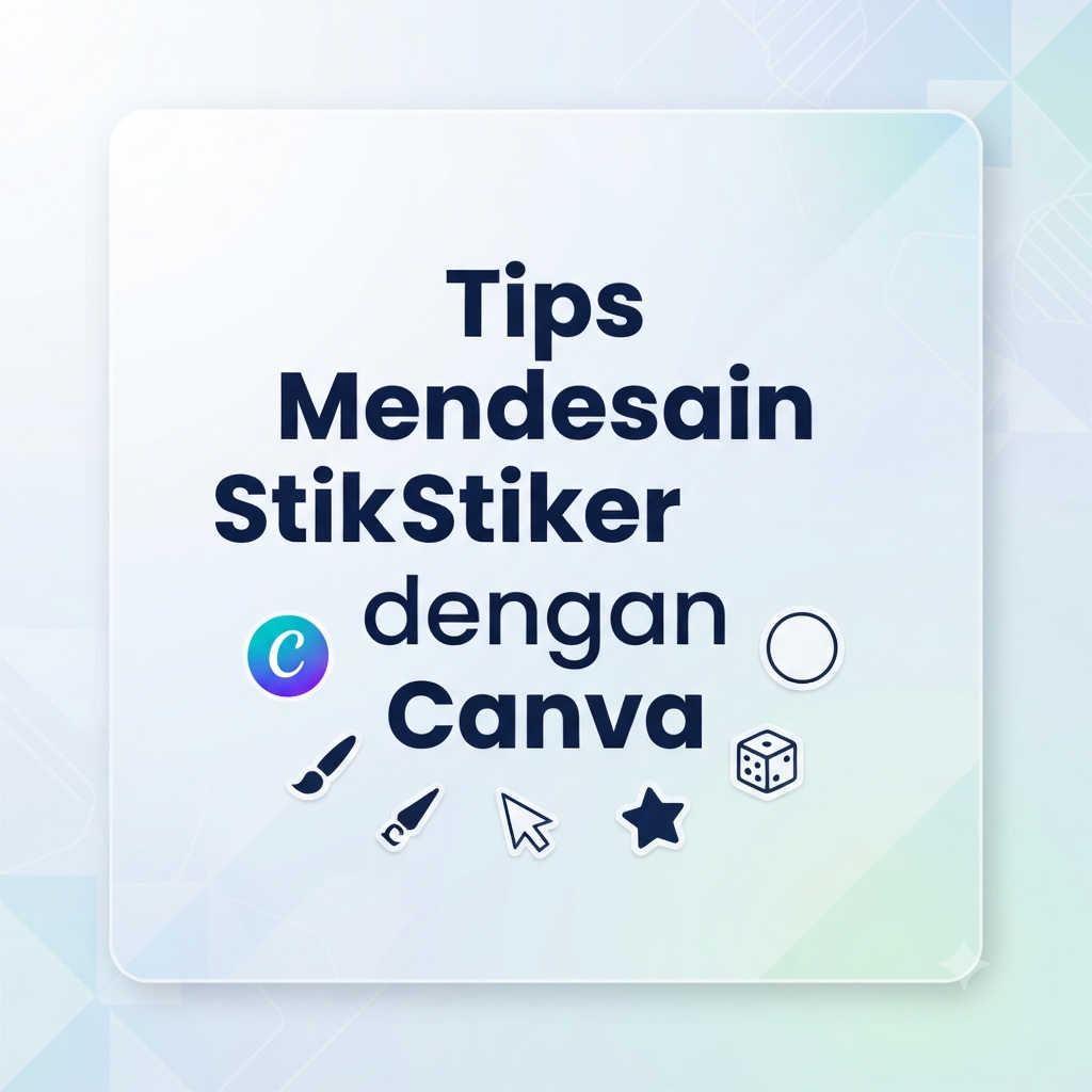 Tips Mendesain Stiker dengan Canva