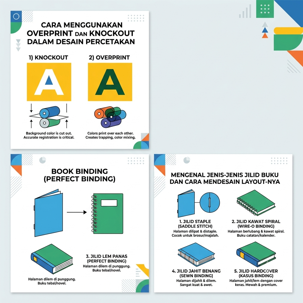 Mengenal Jenis-Jenis Jilid Buku dan Cara Mendesain Layout-nya