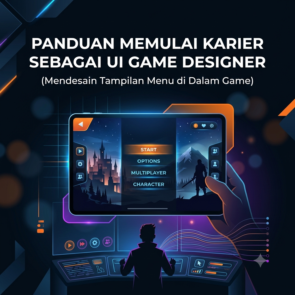 Game Designer (Mendesain Tampilan Menu di Dalam Game)