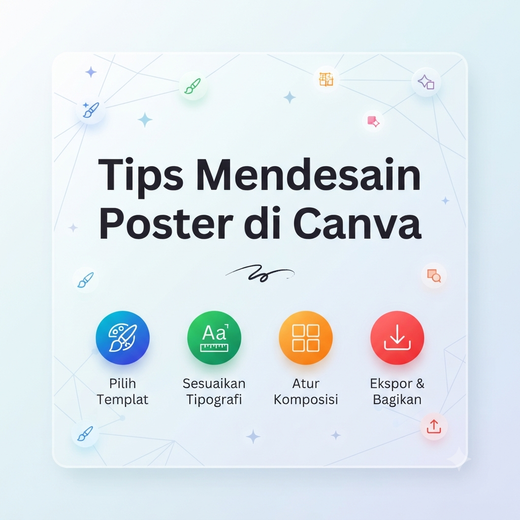 Tips Mendesain Poster di Canva