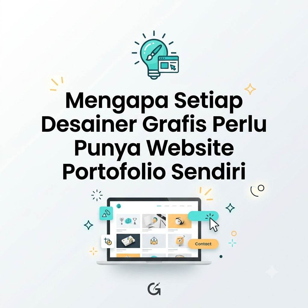 Mengap Desainer Grafis Perlu Punya Website Portofolio Sendiri