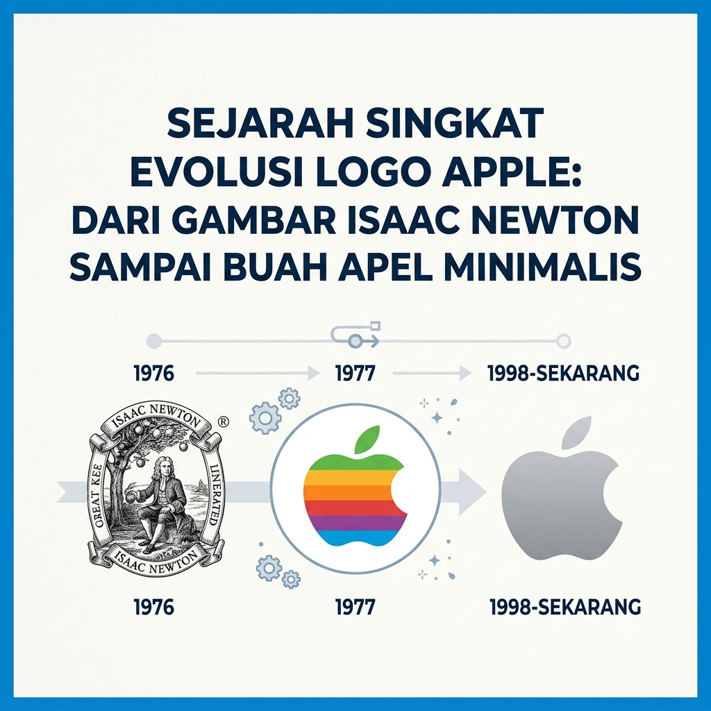 Dari Gambar Isaac Newton Sampai Buah Apel Minimalis
