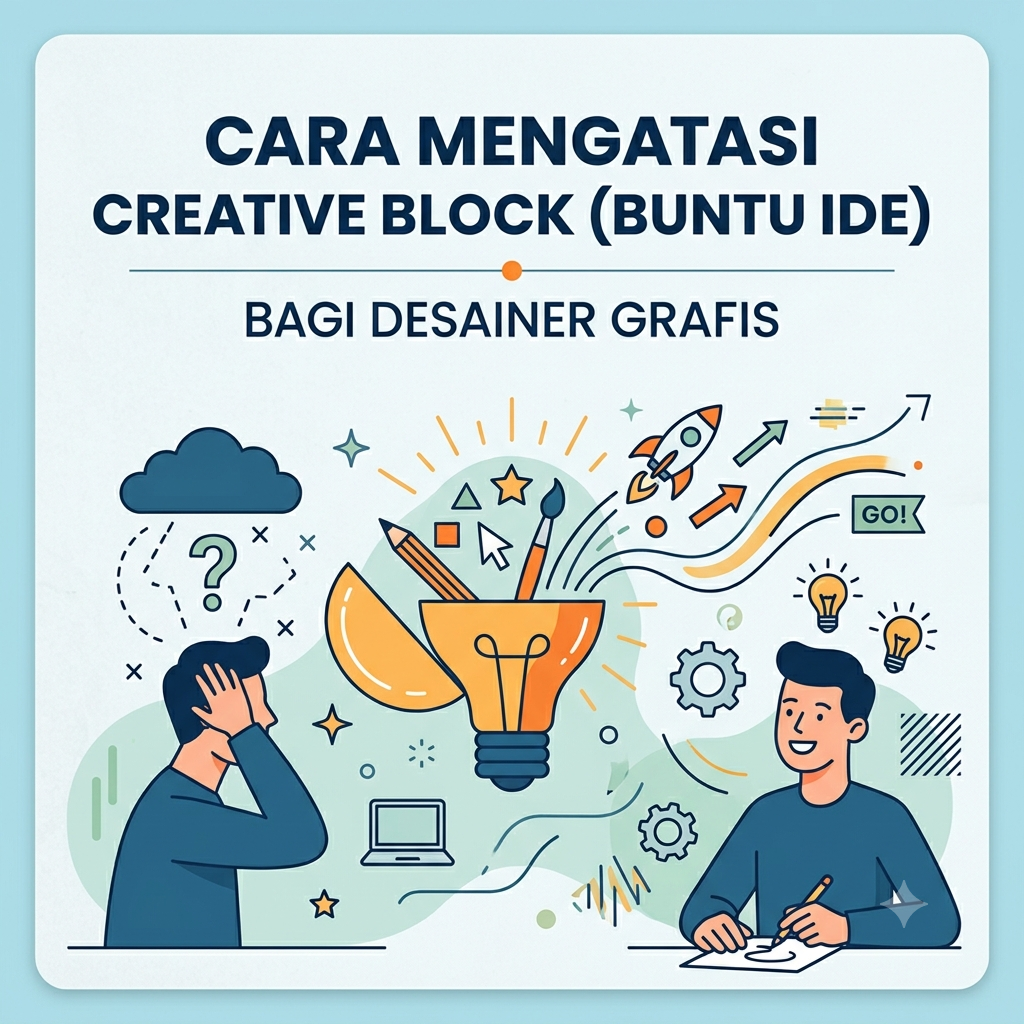 Cara Mengatasi Creative Block (Buntu Ide) bagi Desainer Grafis
