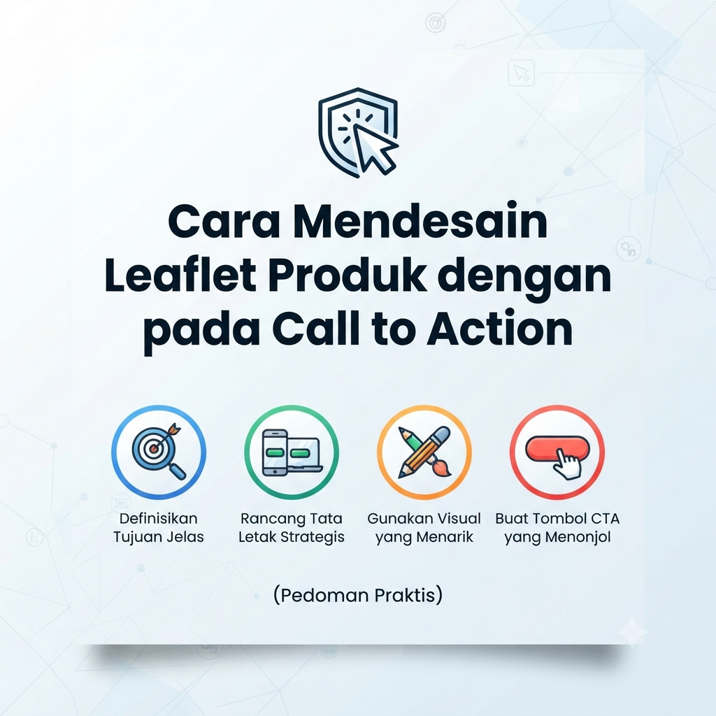 Cara Mendesain Leaflet Produk dengan Fokus pada Call to Action